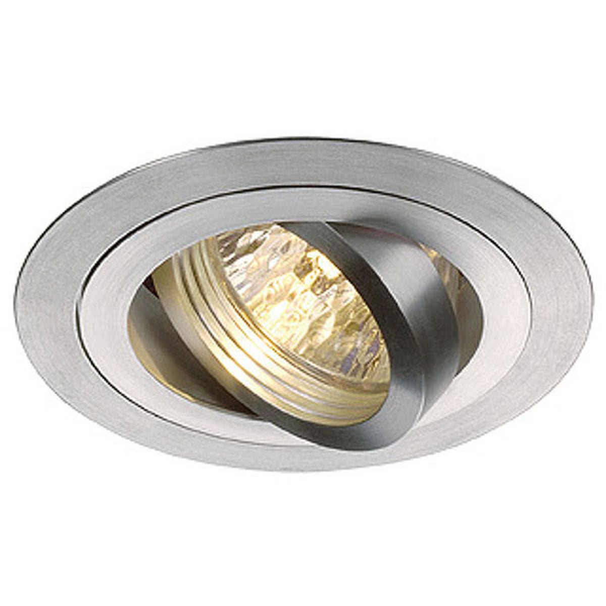 RENDL Outlet NEW TRIA R GU10 recessed brushed aluminum 230V GU10 50W 111360 1