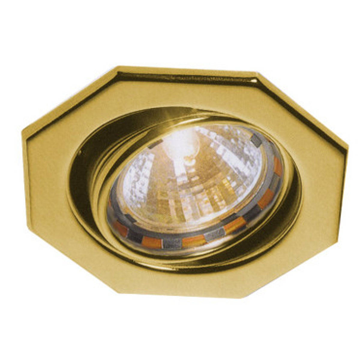 RENDL Outlet OKTO TURNO recessed gold 12V GU5,3 50W 112703 1