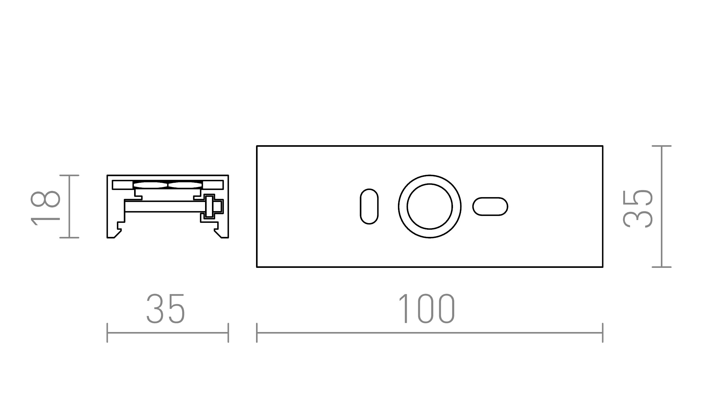 EUTRAC VERBINDER - Product sketch