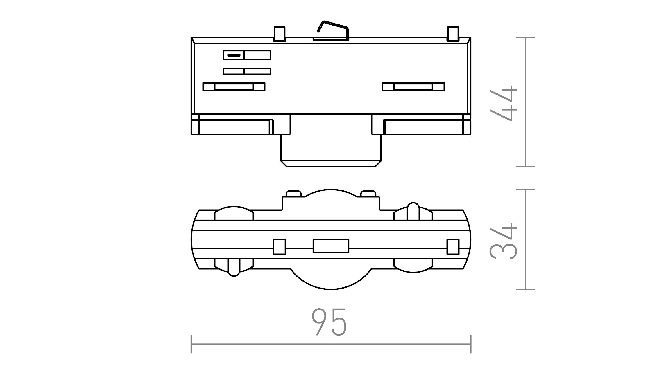 EUTRAC ADAPTER - Product sketch