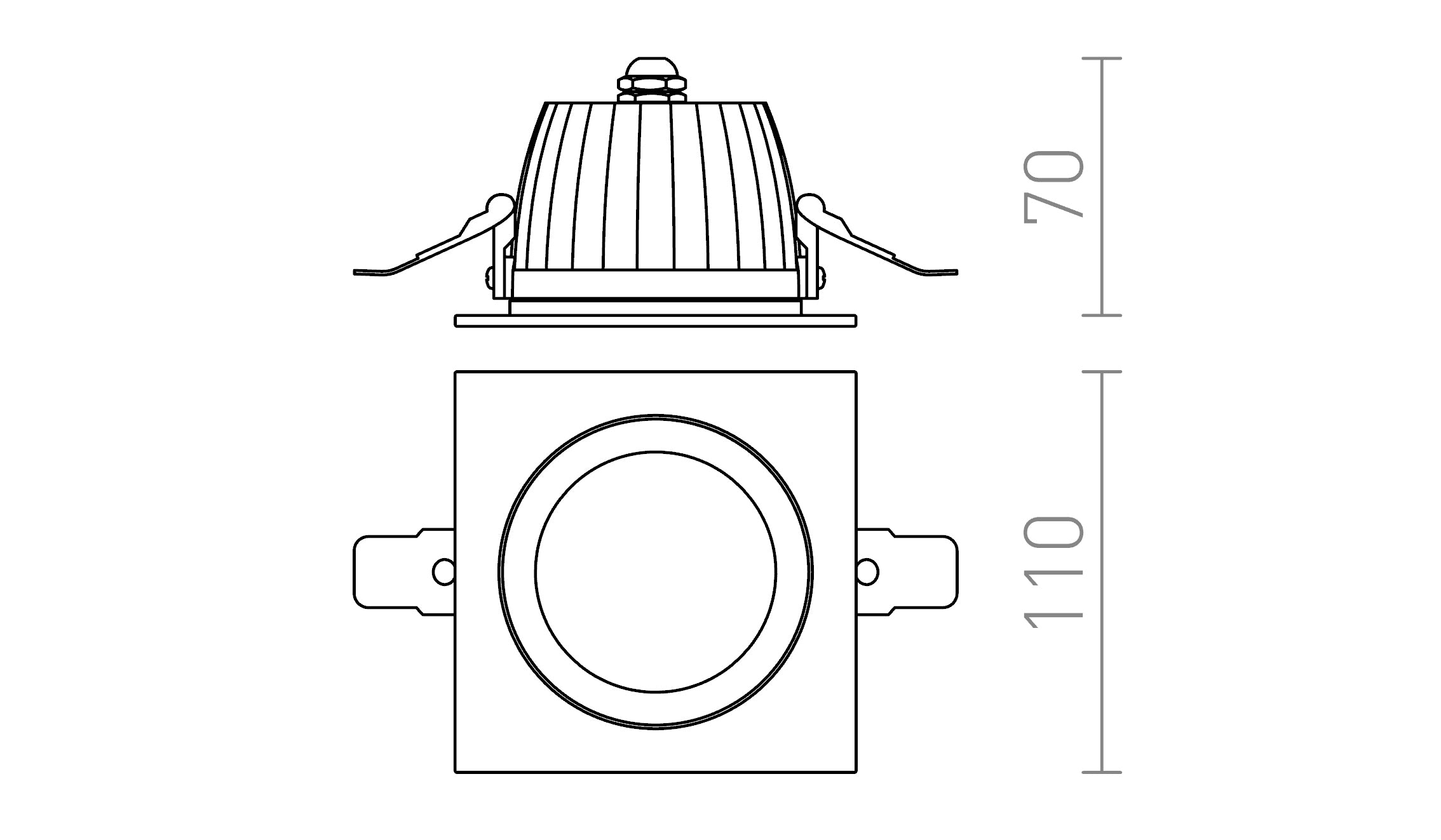 AMIGA Eckige - Product sketch