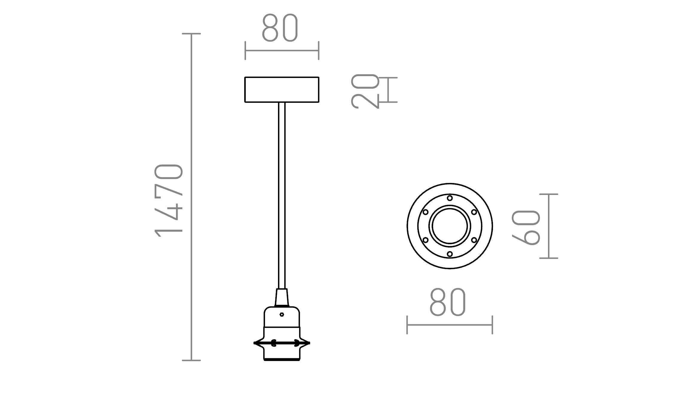 HEX Silbergrau - Product sketch