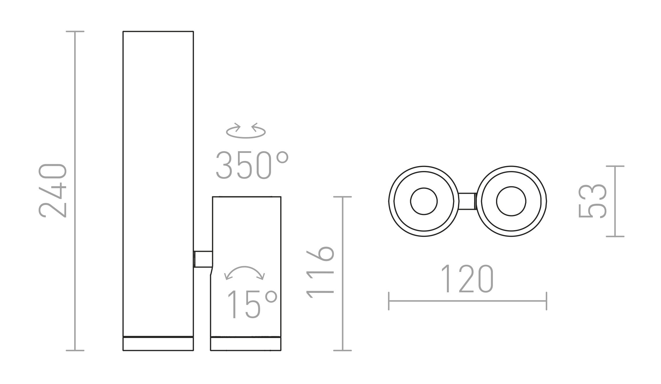 BOGARD TWIN - Product sketch