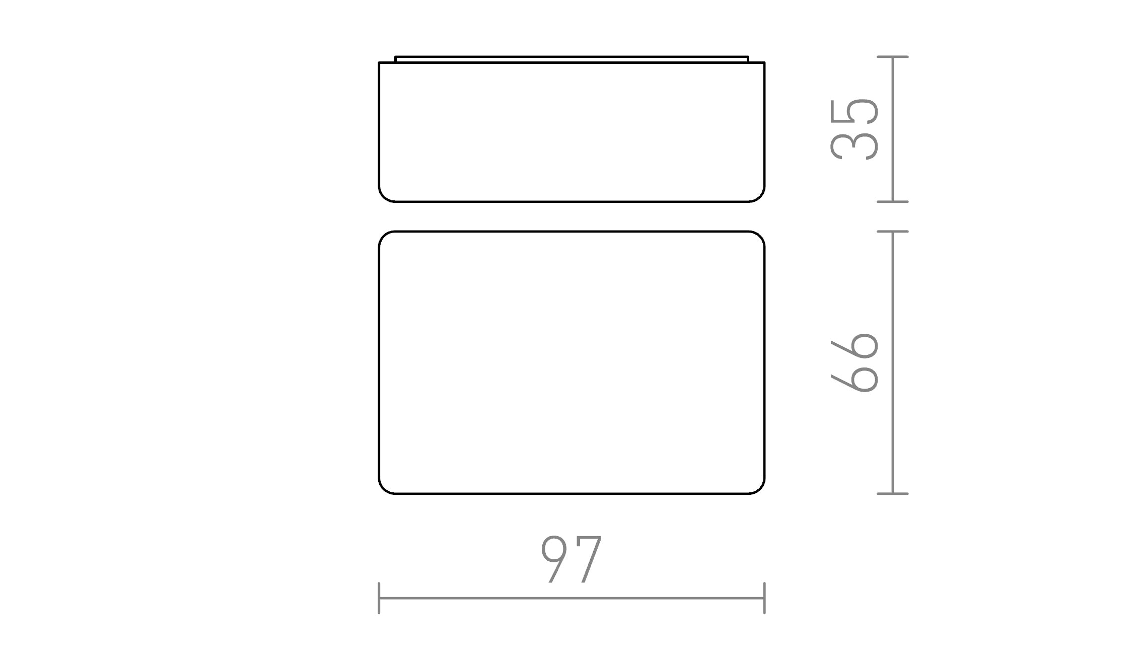 DARK SENSOR 2-100 - Product sketch