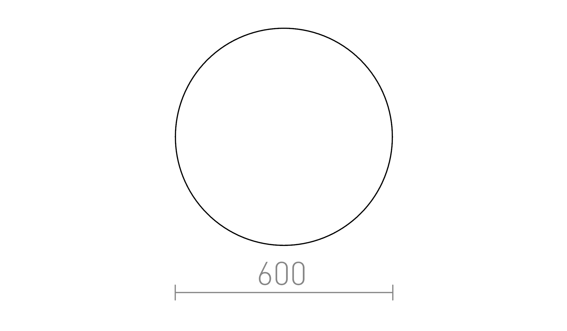 DIFFUSER R 60 - Product sketch