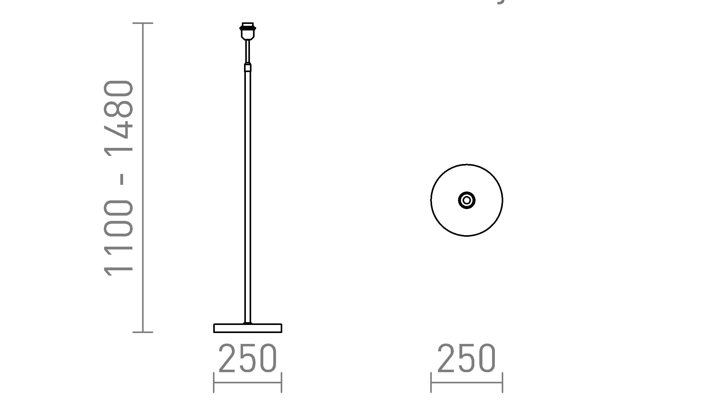 EMMETT STÄNDER - Product sketch