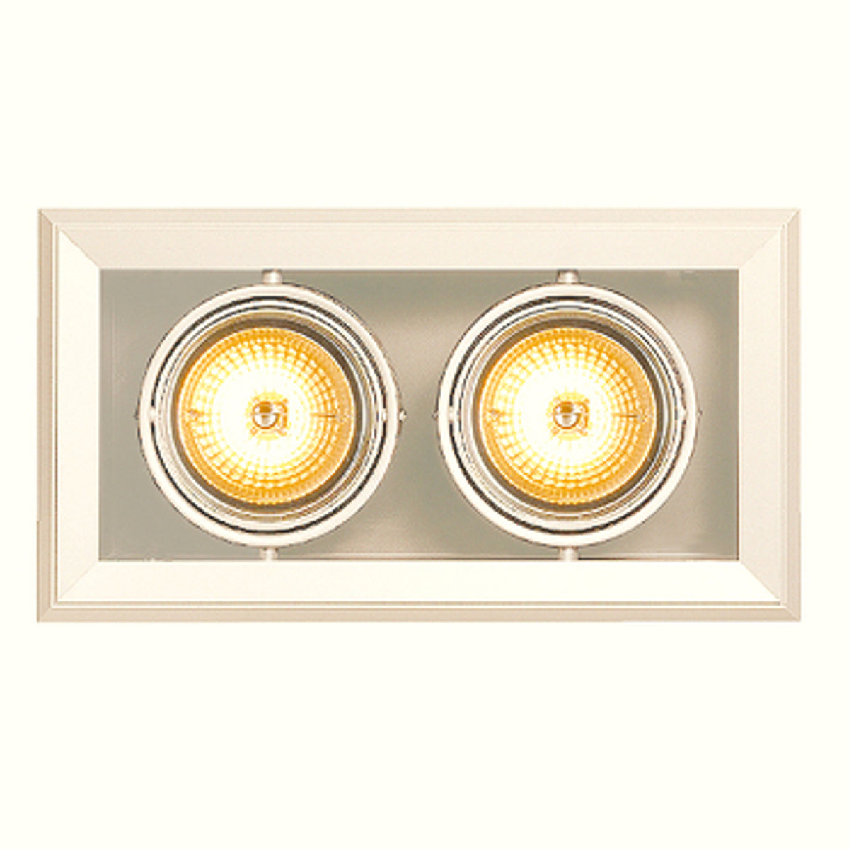 RENDL Outlet AIXLIGHT MOD 2 QRB111 recessed cream white 12V G53 2x50W 154021 1