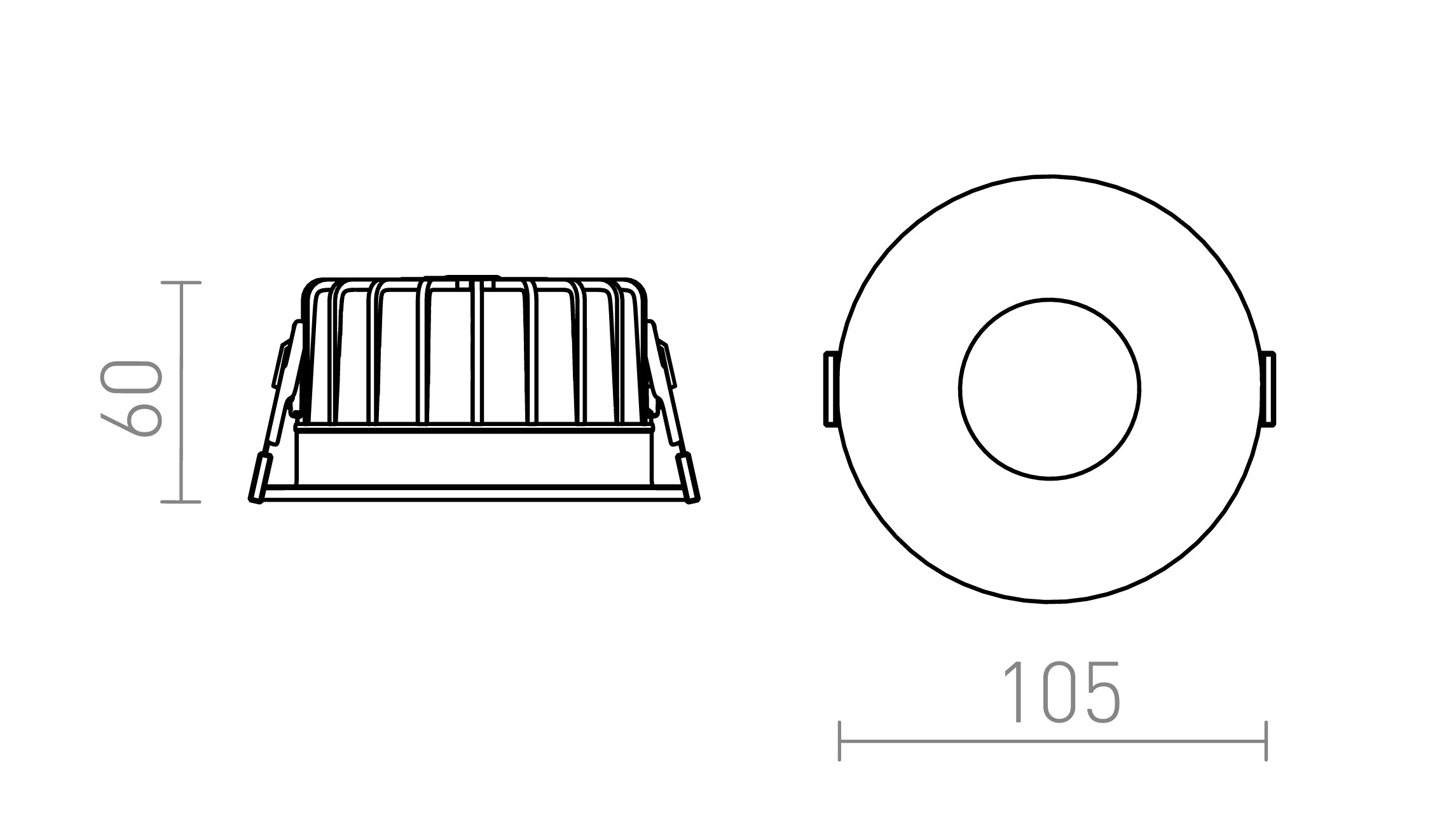 FLEUR DIMM - Product sketch