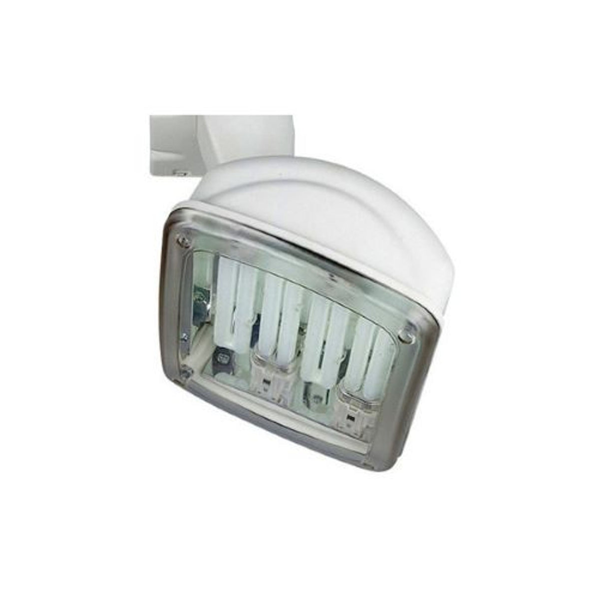 RENDL Outlet DISPLAY LUX 49 wall white plastic 230V G23 4x9W 180° IP55  228021 1