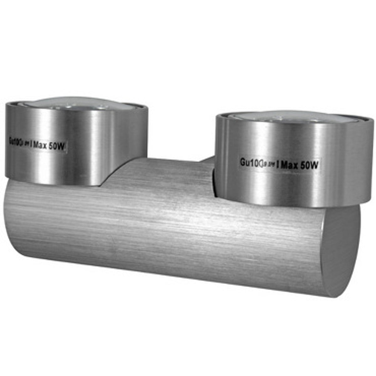 RENDL Outlet IVAR II wall aluminum 230V GU10 2x50W 4012178 1