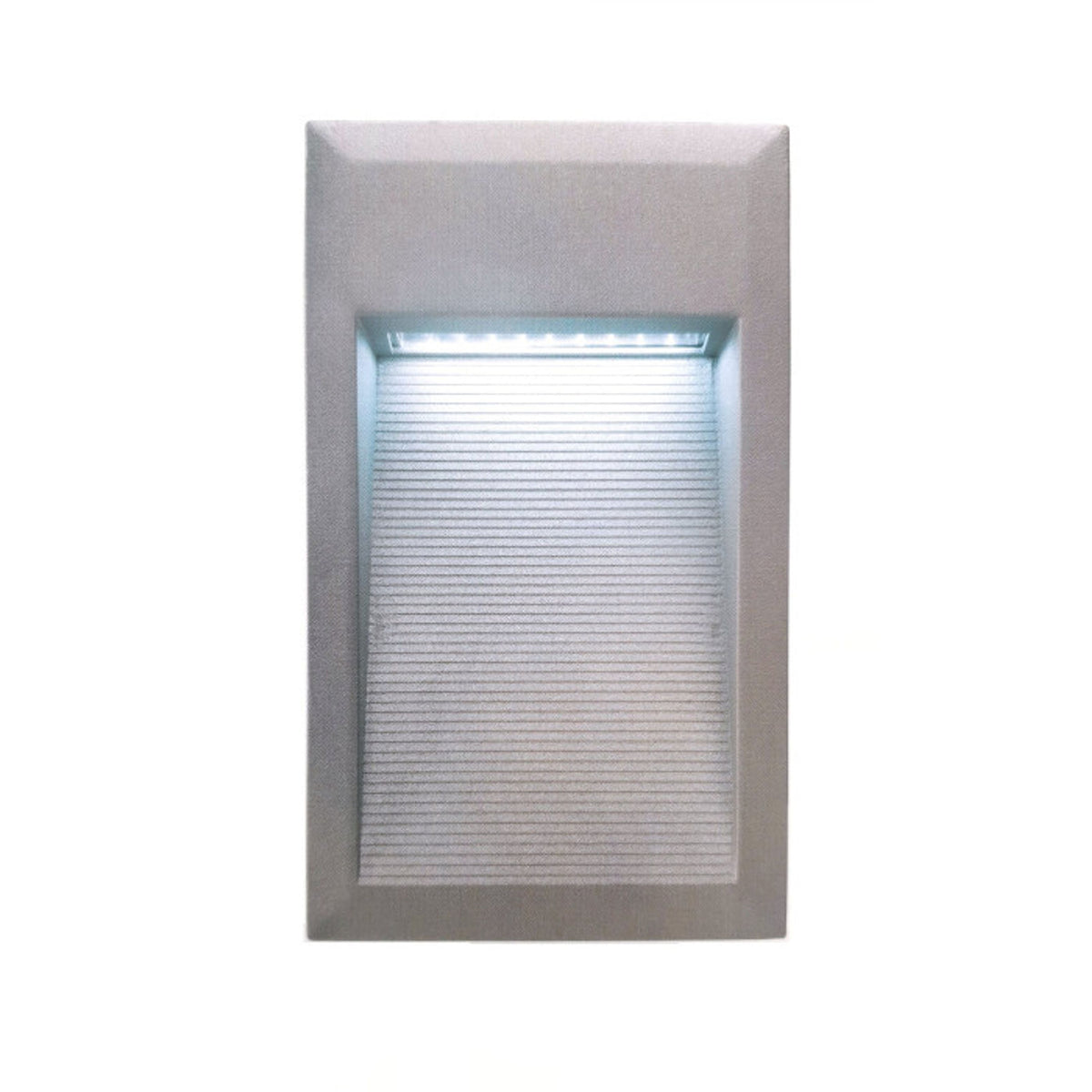 RENDL Outlet ALBERTO recessed silver grey 230V LED 1W IP54 5500k 45240 1