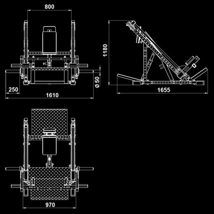 Double-Sided Linear Row