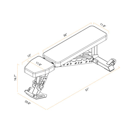 Nighthawk™ - Adjustable Bench