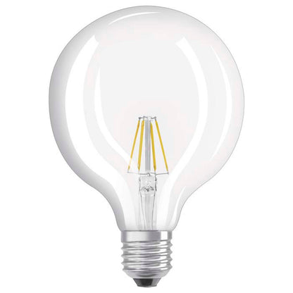 RENDL light source OSRAM Retrofit Globe 125   clear 230V E27 LED EQ60  2700K G12246 1