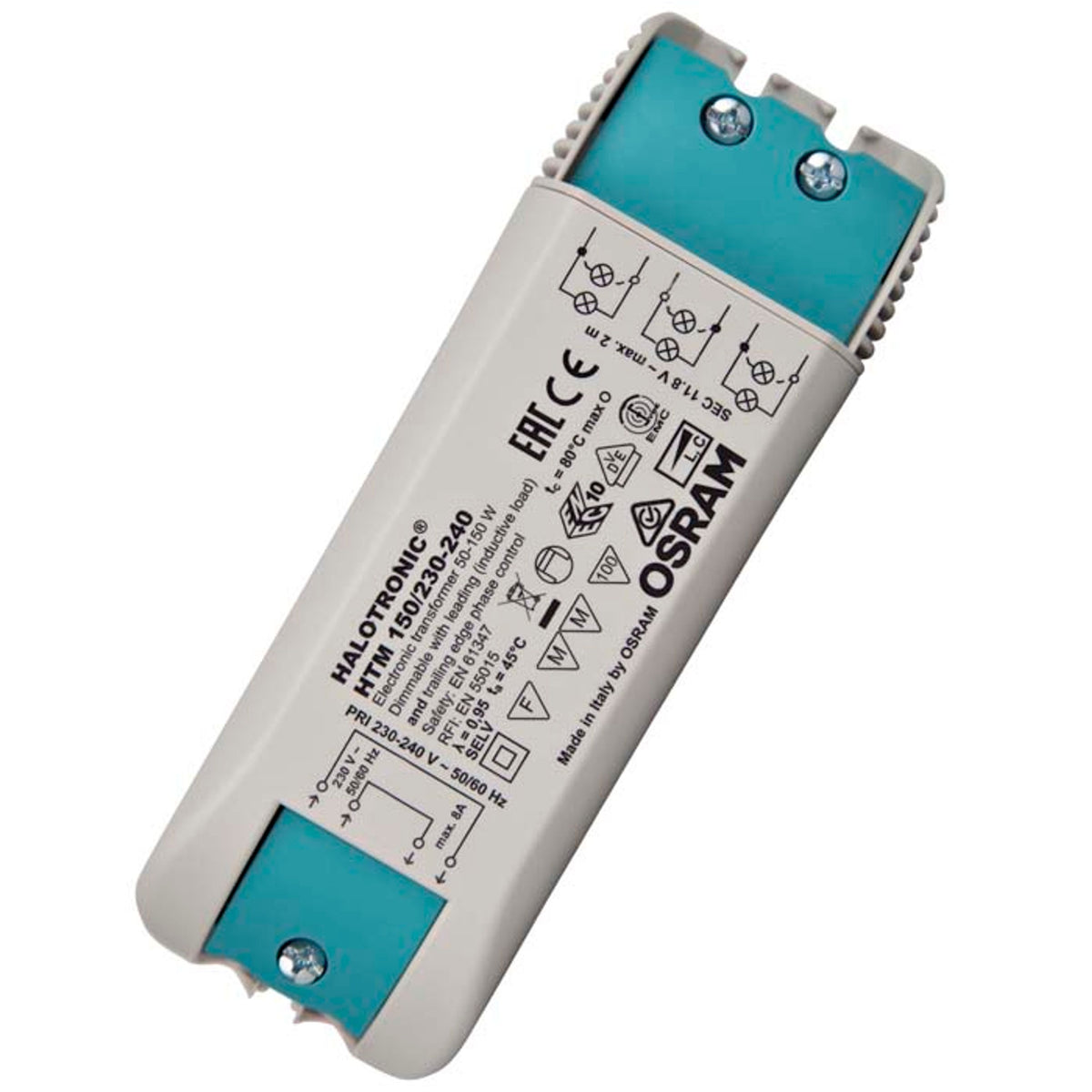 RENDL lighting accessorie TRAFO 50-150W 12V AC DIMM  12V 150W G13004 1