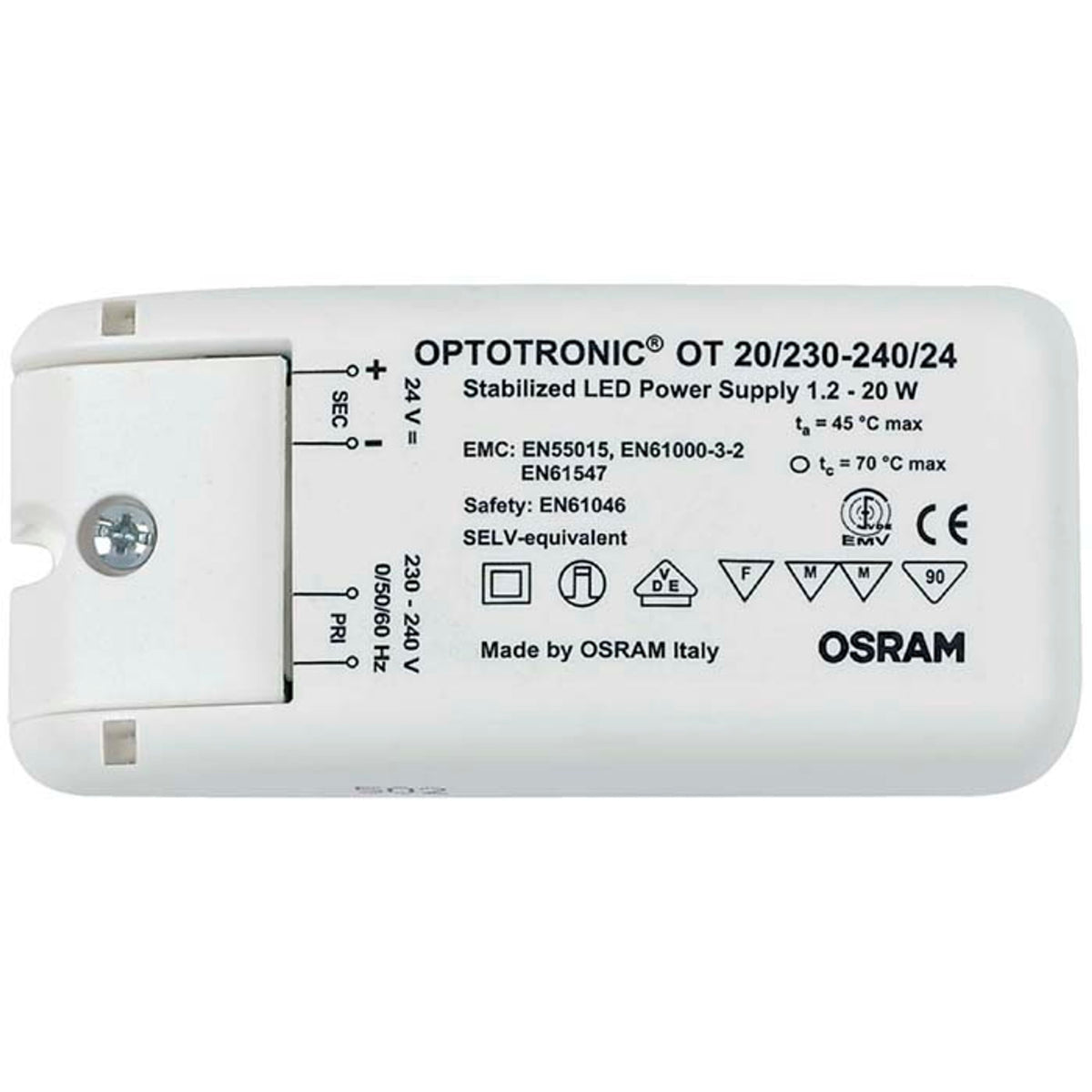 RENDL lighting accessorie TRAFO 0,5-20W    24= 20W G13006 2