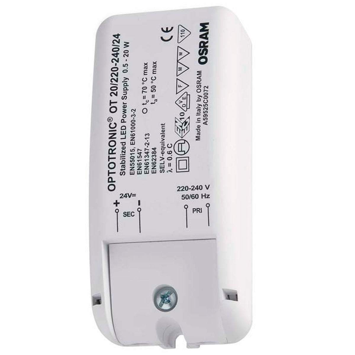 RENDL lighting accessorie TRAFO 0,5-20W    24= 20W G13006 3