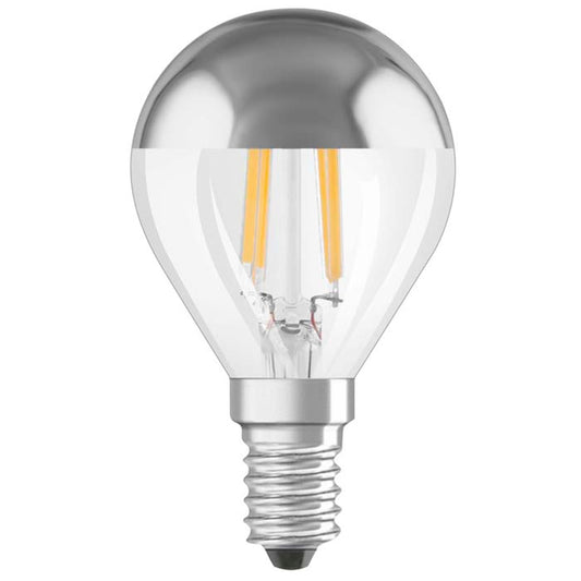 RENDL light source OSRAM TOP mini-ball  chrome 230V E14 LED EQ31 320°  2700K G13013 1