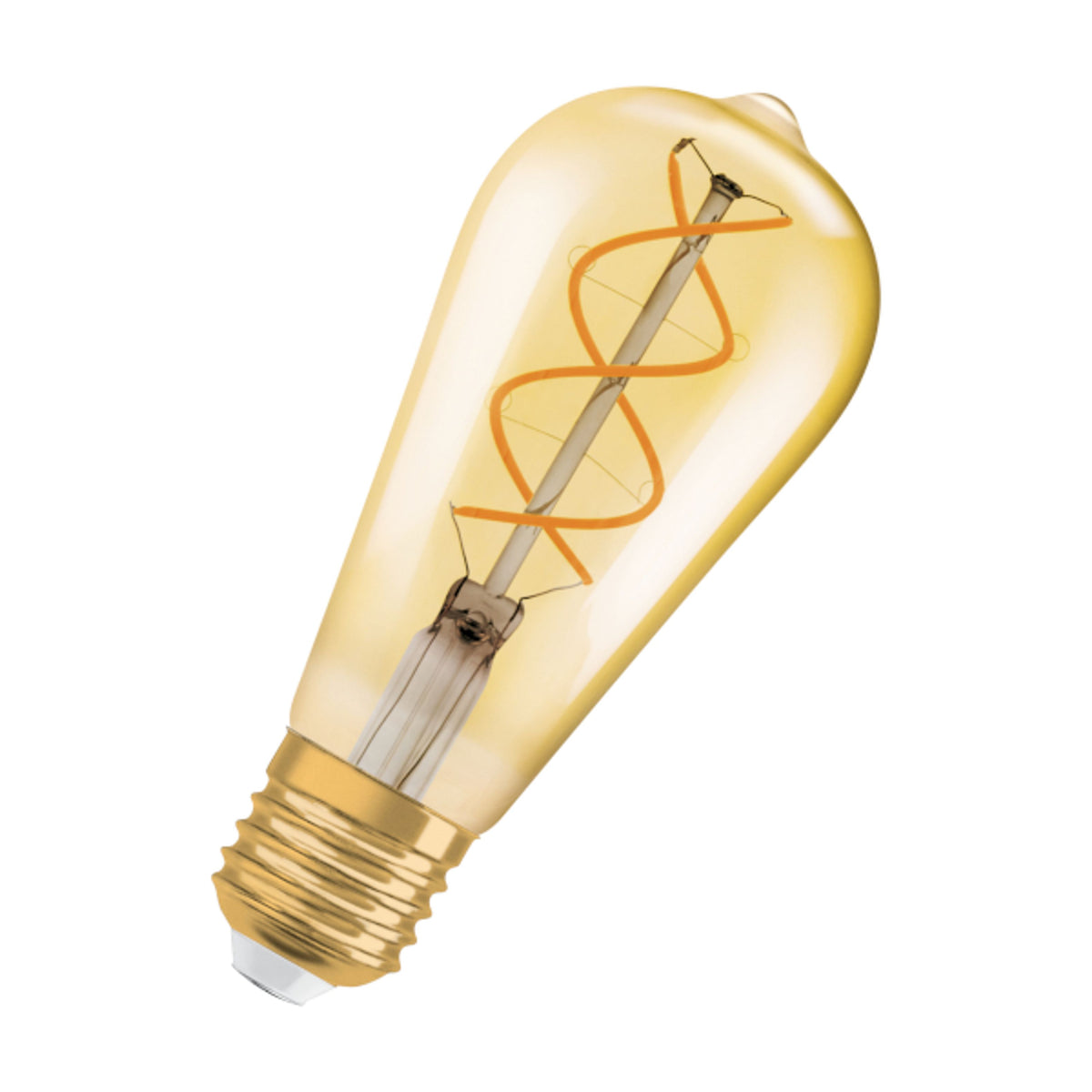 RENDL light source OSRAM Vintage Edison SPIRAL  amber 230V E27 LED EQ28  2000K G13309 1