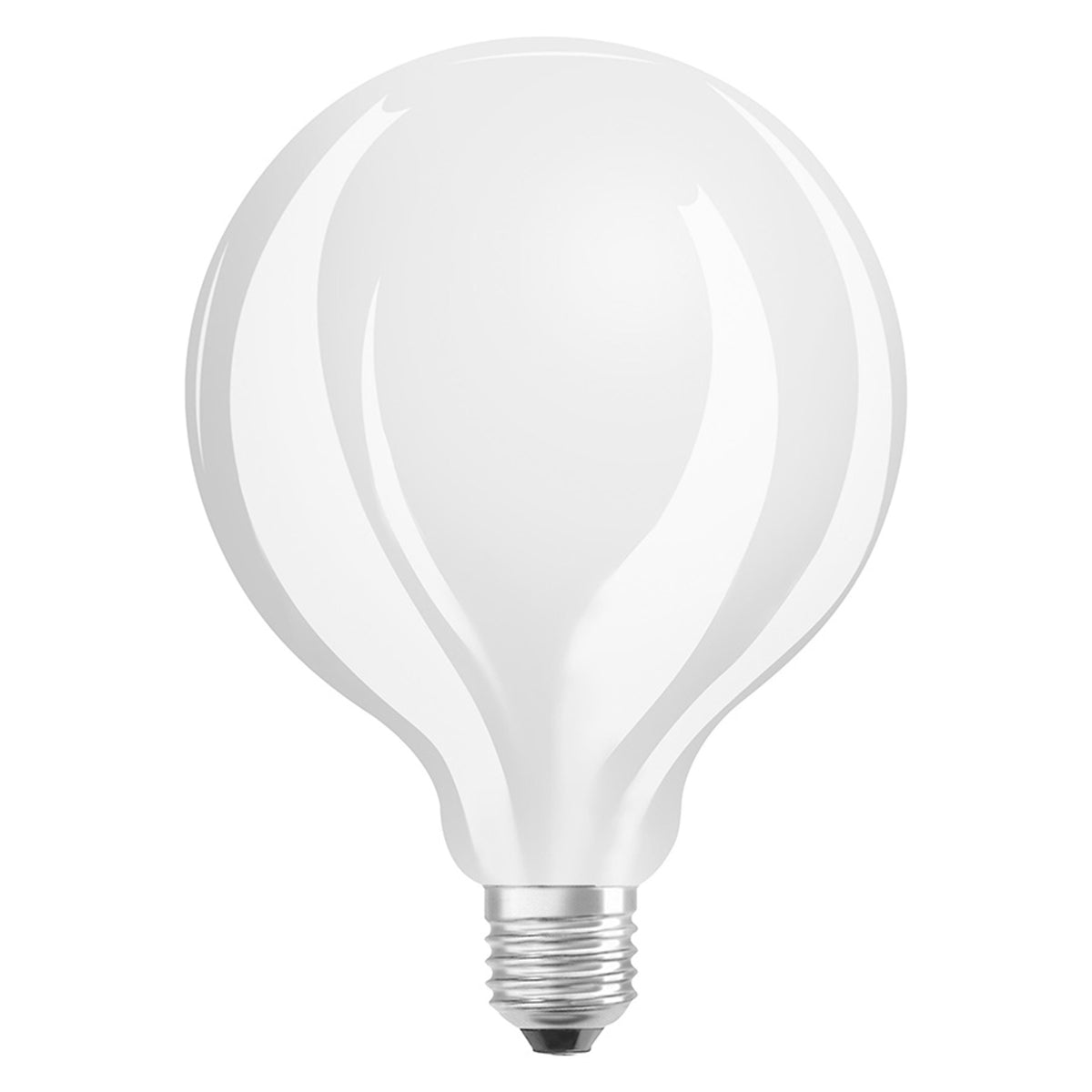 RENDL light source OSRAM Retrofit Globe 95 DIMM  opal-colored glass 230V E27 LED EQ75  2700K G13462 1