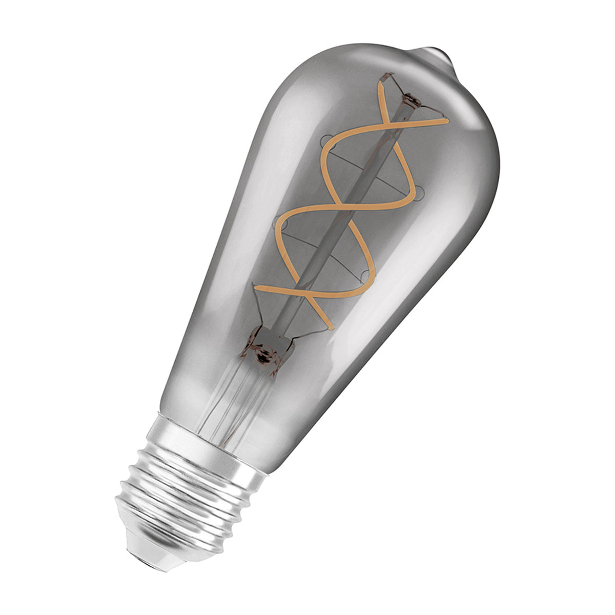 RENDL light source OSRAM Vintage Edison SPIRAL  smoke-colored 230V E27 LED EQ15  1800K G13581 3