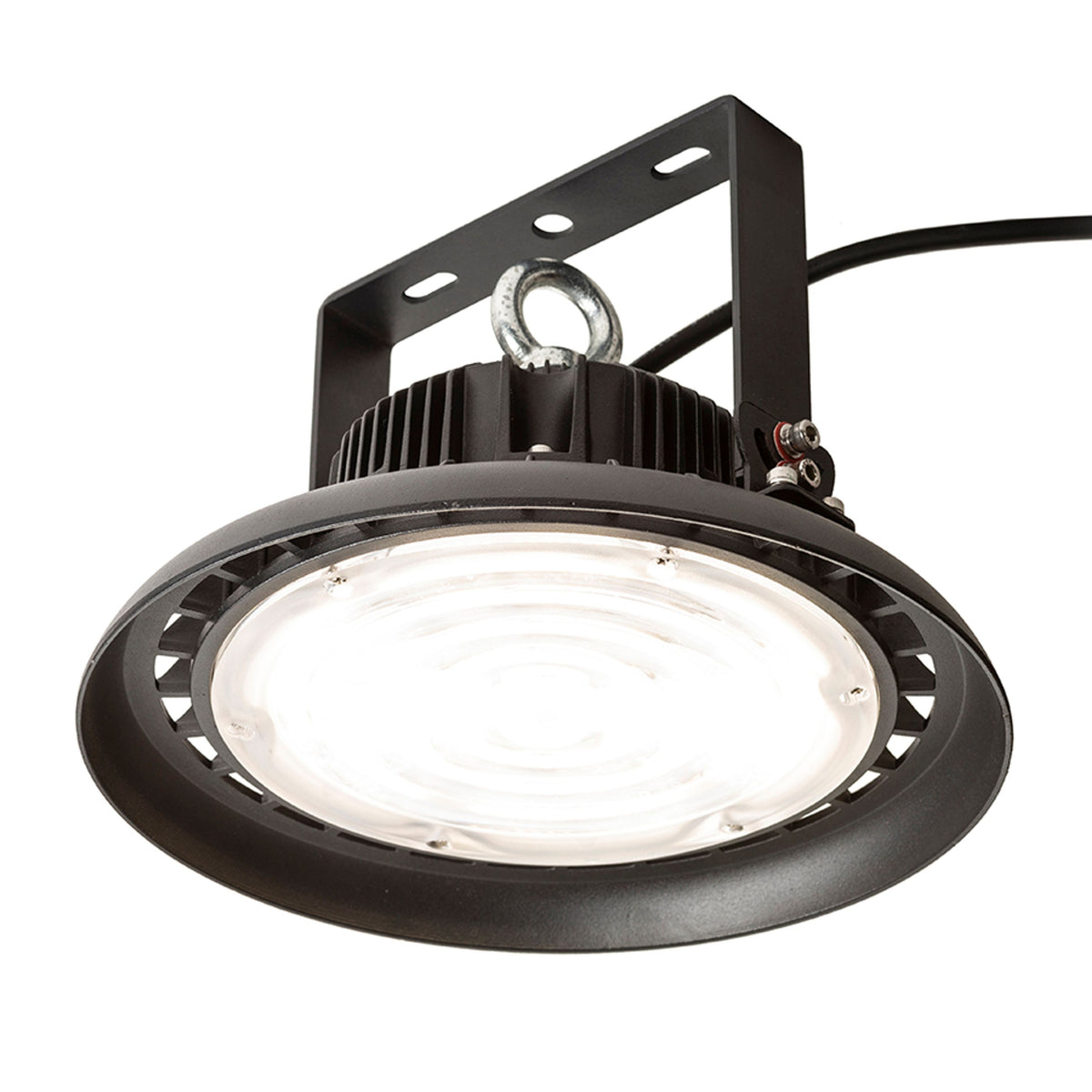 RENDL pendant lamp MEGALOS PRO 26 body black 230V LED 100W 90° IP65 4000K G13749 1
