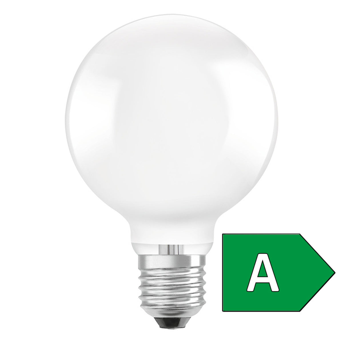 RENDL light source OSRAM ULTRA ECONOMY 210lm/W Globe 95   matte 230V E27 LED EQ60  3000K G13952 1