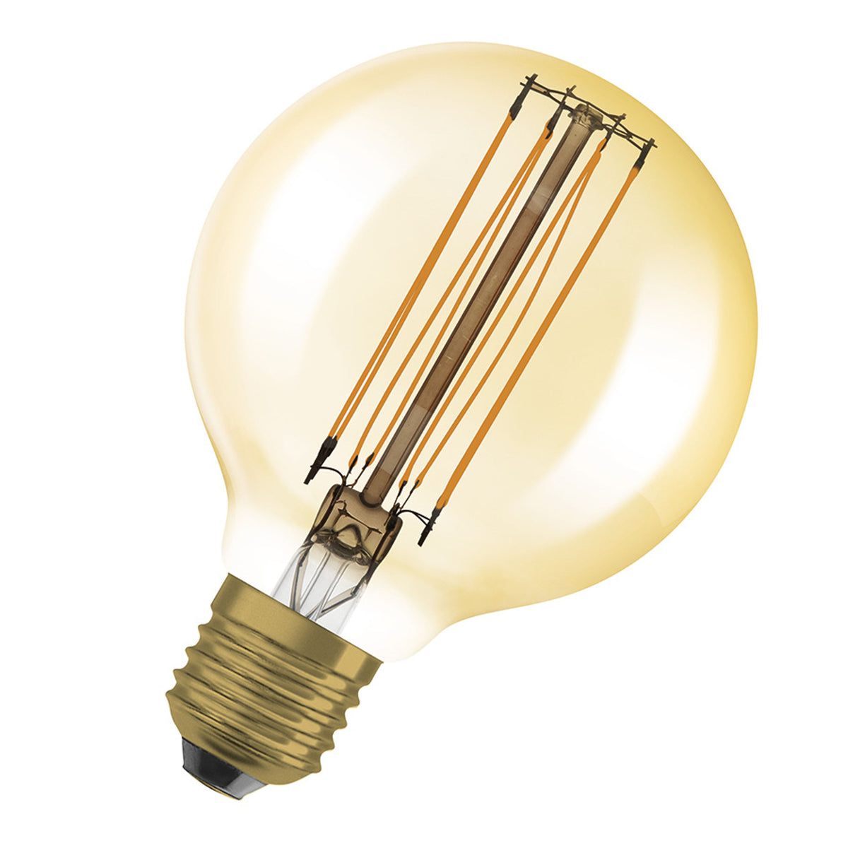 RENDL light source OSRAM Globe 80 DIMM amber 230V E27 LED EQ60 2200K G14436 3