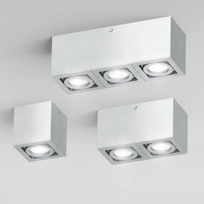 RENDL surface mounted lamp BERIT I ceiling aluminum 230V GU10 50W R10119 3