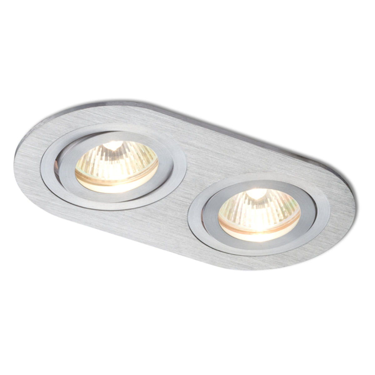RENDL Outlet BIZZ II directional brushed aluminum 12V GU5,3 2x50W R10189 1