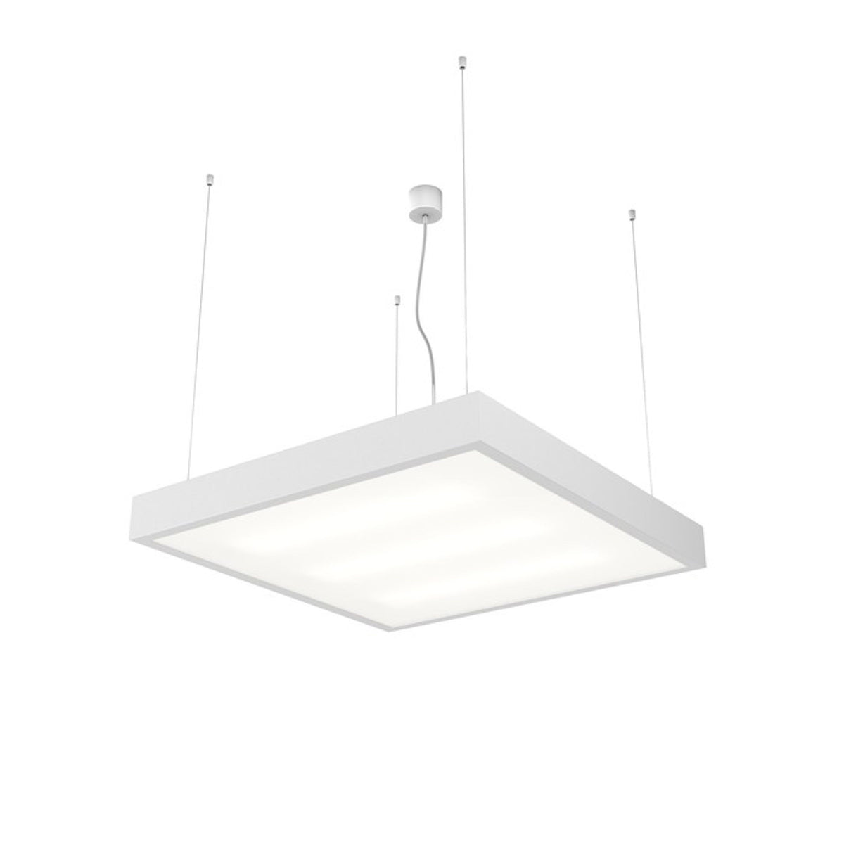 RENDL Outlet STRUCTURAL 55x55 pendant white  230V 2G11 3x36W R10259 7