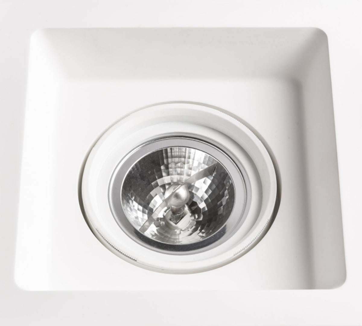 RENDL Outlet DINO SQ G53 directional  plaster 230V LED G53 15W R10272 1