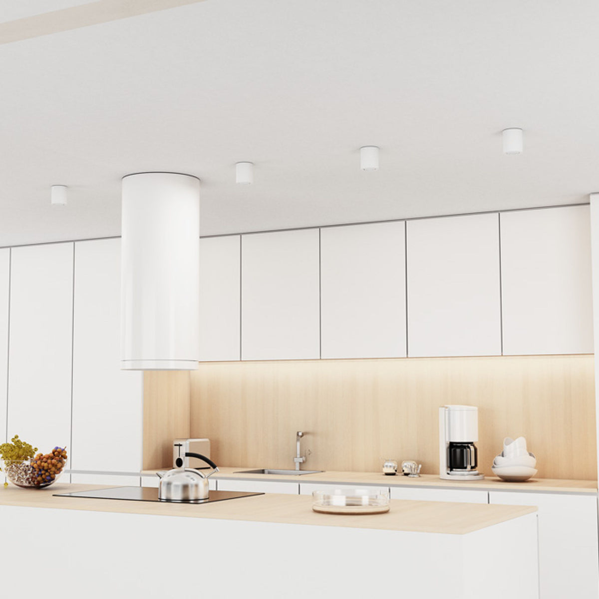 RENDL Outlet MAYO R ceiling directional white 230V LED 9W 36° 2700K R10375 2