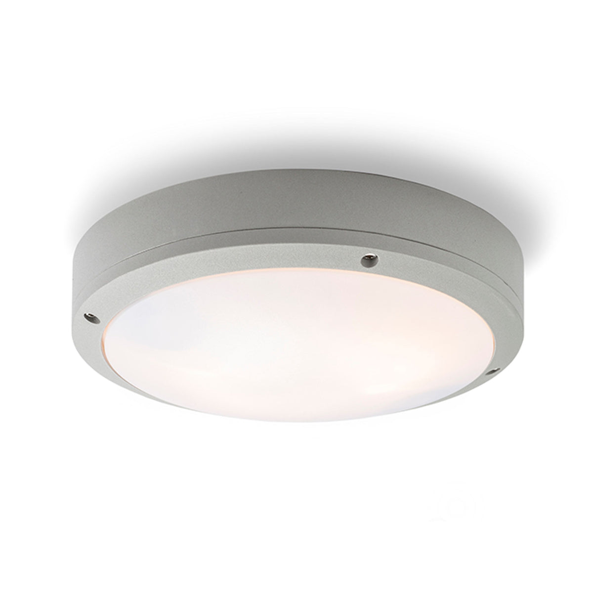 RENDL outdoor lamp SONNY ceiling silver grey  230V LED E27 2x15W IP54 R10383 2