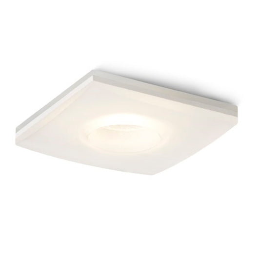 RENDL Outlet KAY SQ recessed satinated glass 230V/350mA LED 5W 3000K R10418 1