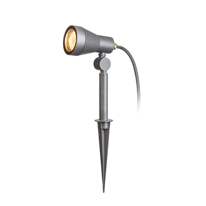 RENDL outdoor lamp DIREZZA on spike anthracite grey 230V GU10 35W IP54 R10431 1