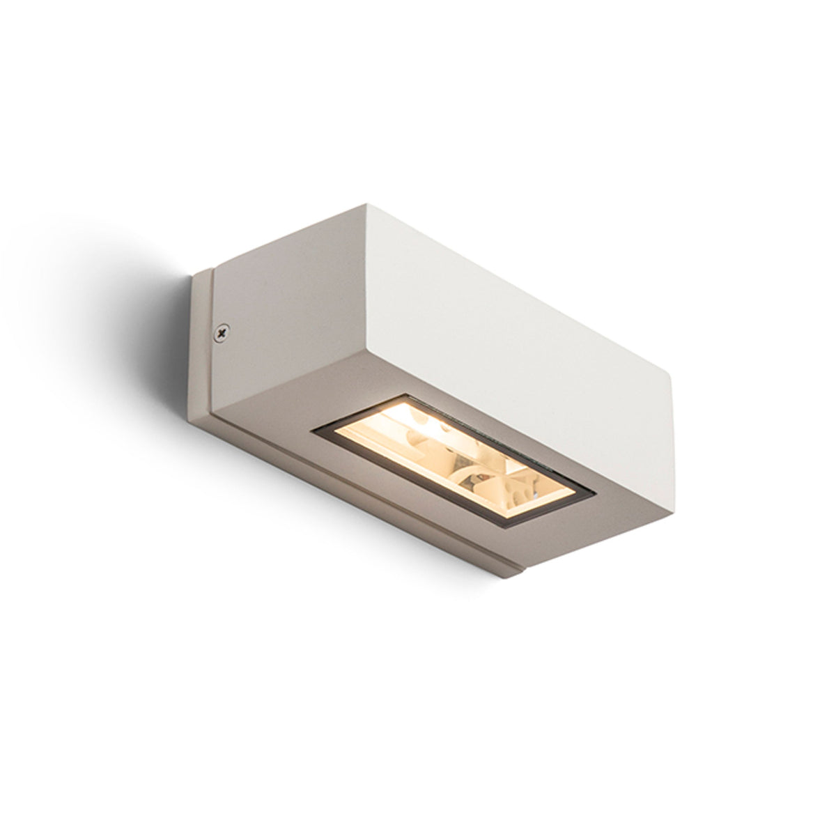 RENDL outdoor lamp WOOP wall white  230V R7s 78mm 12W IP54 R10437 1