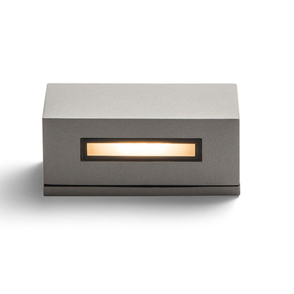 RENDL outdoor lamp WOOP wall silver grey  230V R7s 78mm 12W IP54 R10438 5
