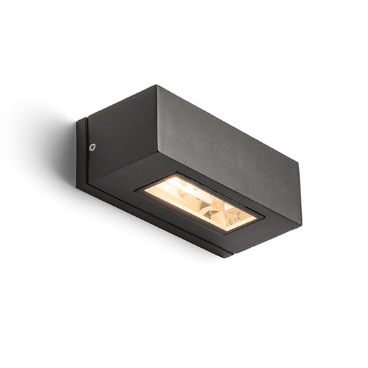 RENDL outdoor lamp WOOP wall anthracite grey  230V R7s 78mm 12W IP54 R10439 1