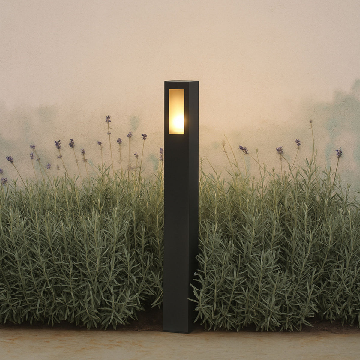 RENDL outdoor lamp TREEZA 65 bollard anthracite grey  230V LED E27 15W IP54 R10441 3