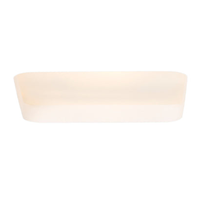 RENDL recessed light MIA SQ recessed  plaster/satinated glass 230V LED E27 2x11W R10443 2