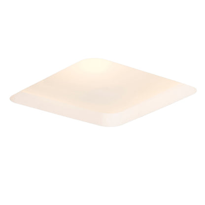 RENDL recessed light MIA SQ recessed  plaster/satinated glass 230V LED E27 2x11W R10443 4