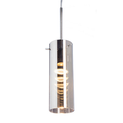RENDL pendant lamp SANSSOUCI I pendant  chrome-tinted glass 230V LED E27 15W R10509 5