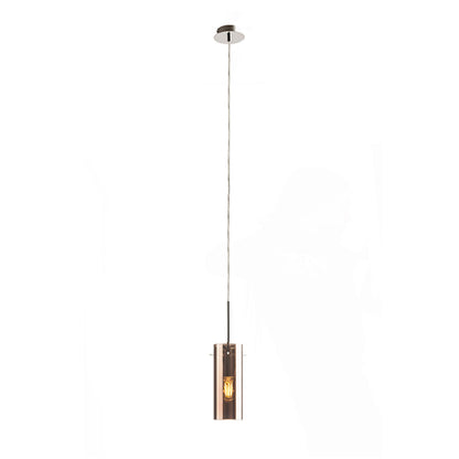 RENDL pendant lamp SANSSOUCI I pendant  copper-tinted glass 230V LED E27 15W R10511 3