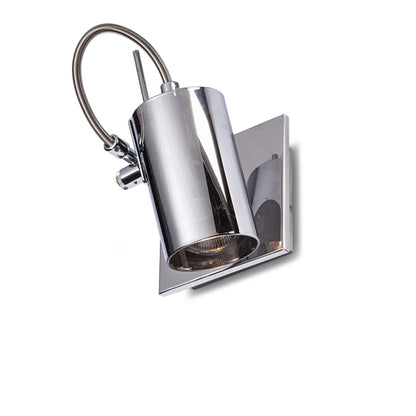 RENDL spotlight BUGSY I wall chrome-tinted glass 230V GU10 50W R10521 3