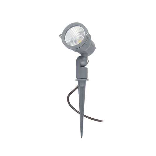 RENDL outdoor lamp GARY LED on spike grey 230V LED 10W 45° IP65 3000K R10527 1