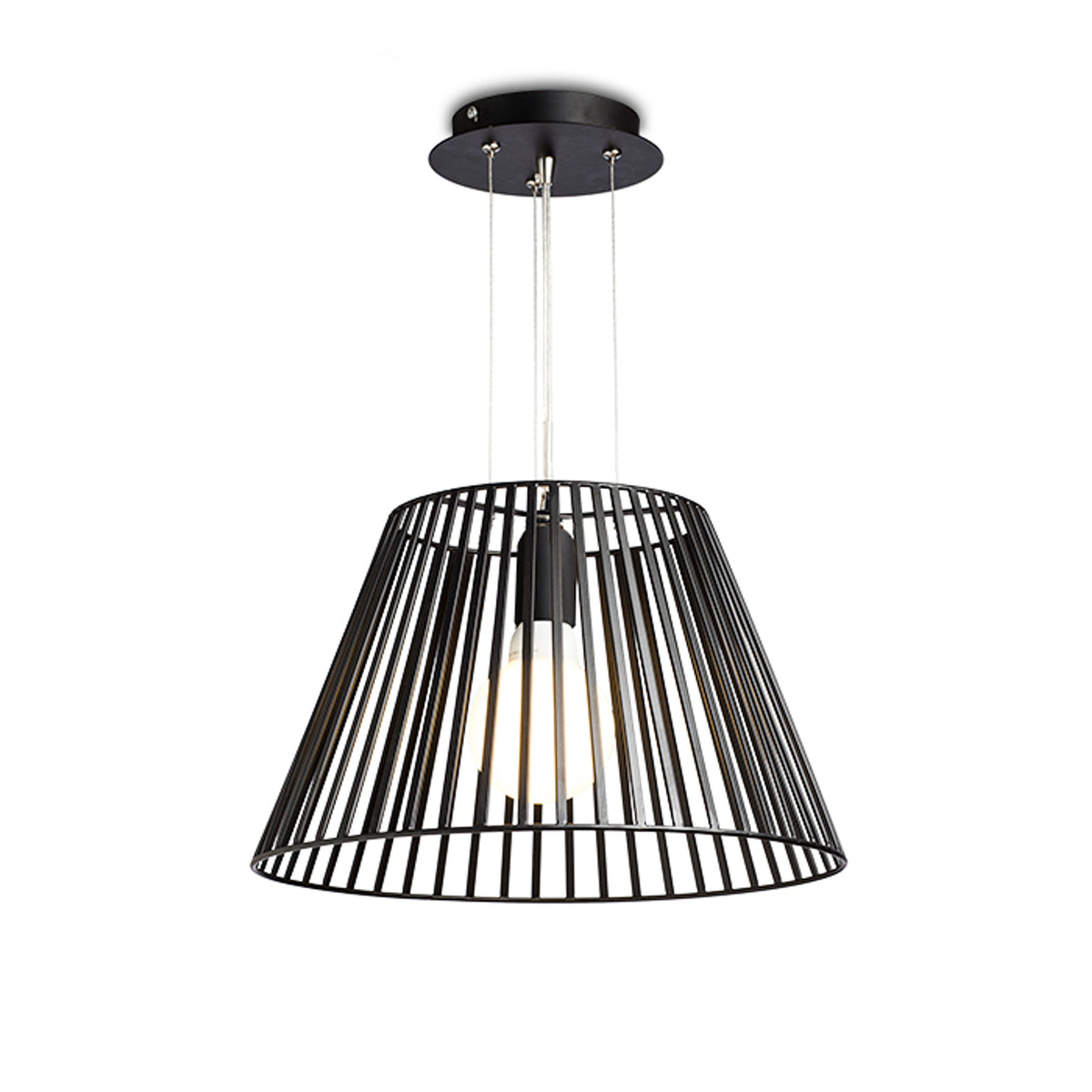RENDL pendant lamp VESCO pendant black  230V E27 42W R10536 8