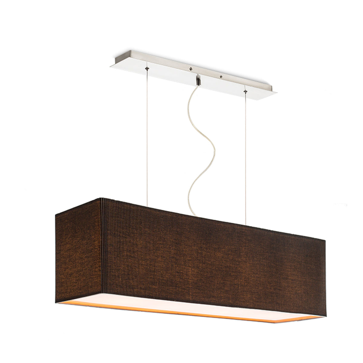 RENDL Outlet LOPE 80 pendant black matt nickel 230V LED E27 4x15W R10539 1
