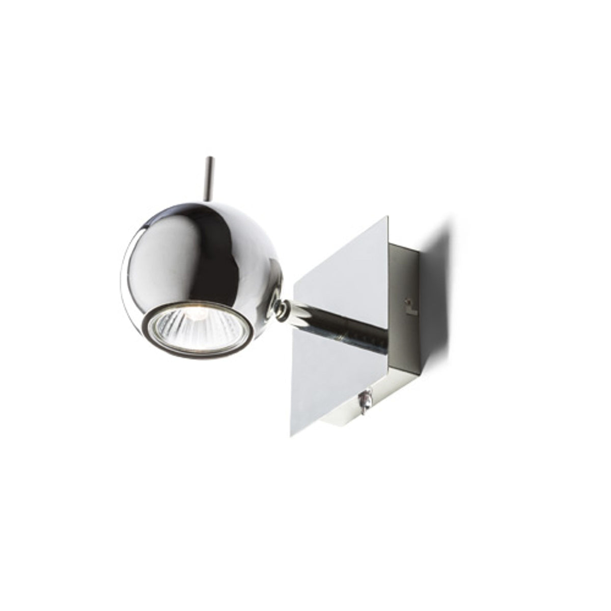 RENDL spotlight GLOSSY I   chrome 230V LED GU10 8W R10542 1