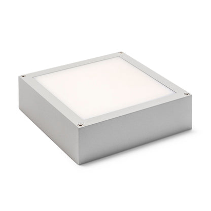 RENDL outdoor lamp SCOTT ceiling silver grey 230V LED 9.8W IP54 3000K R10552 5
